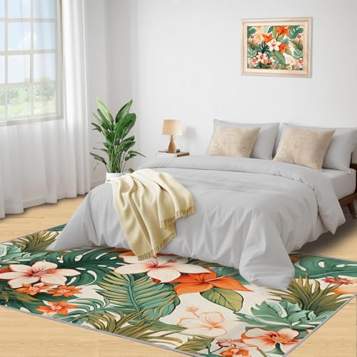 Tapete Decorativo Tropical 91x183 cm Antideslizante Lavable miniatura 6