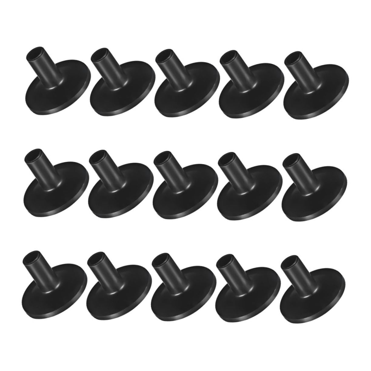 Toddmomy Percussion Accessories 15pcs Cymbal Stand Felt Pads Drum Cymbal Sleeve Replacement Drum Pad Stand Sleeves