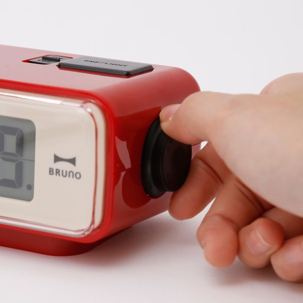 Retro Digital Flip Desk Alarm Clock Orange : Amazon.co.uk: Home