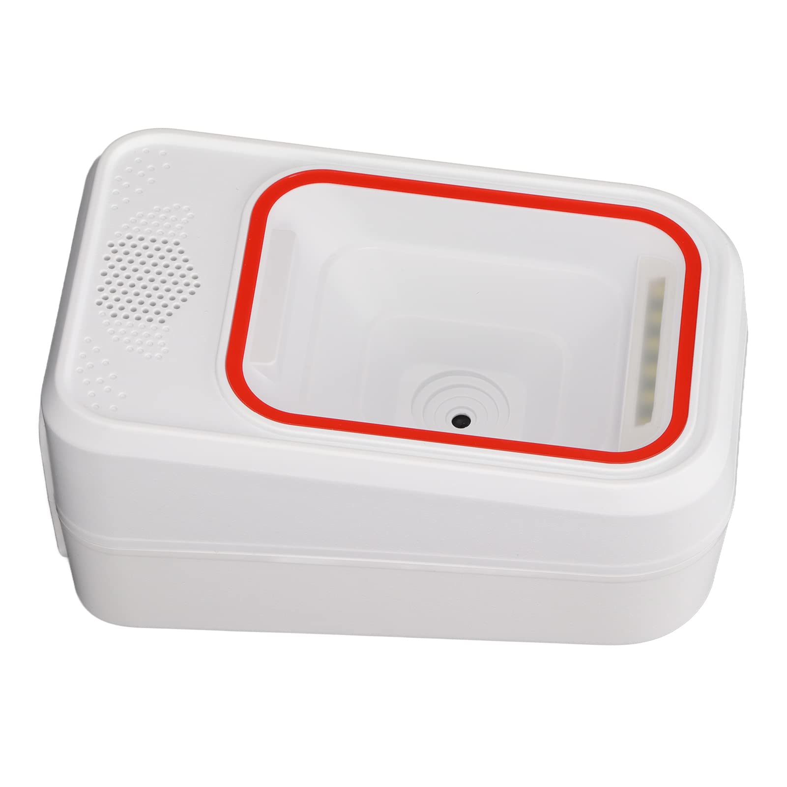 2D-Barcode-Scanner, Kabelloser Desktop, Automatischer Freihändiger 1D-QR-Code-Leser, USB 2,4 G BT, Kabelgebunden, für Supermarkt, Lagerhaus, Geschäft, Kompatibel mit XP 7 8 10 OS X, 2000 MAh