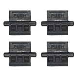 YiNiTone 4Pcs Push Button Battery Lock Holder for Baofeng UV-5R, UV-5RA, UV-5RE, BF-F8HP Walkie Talkie Radio Accessories