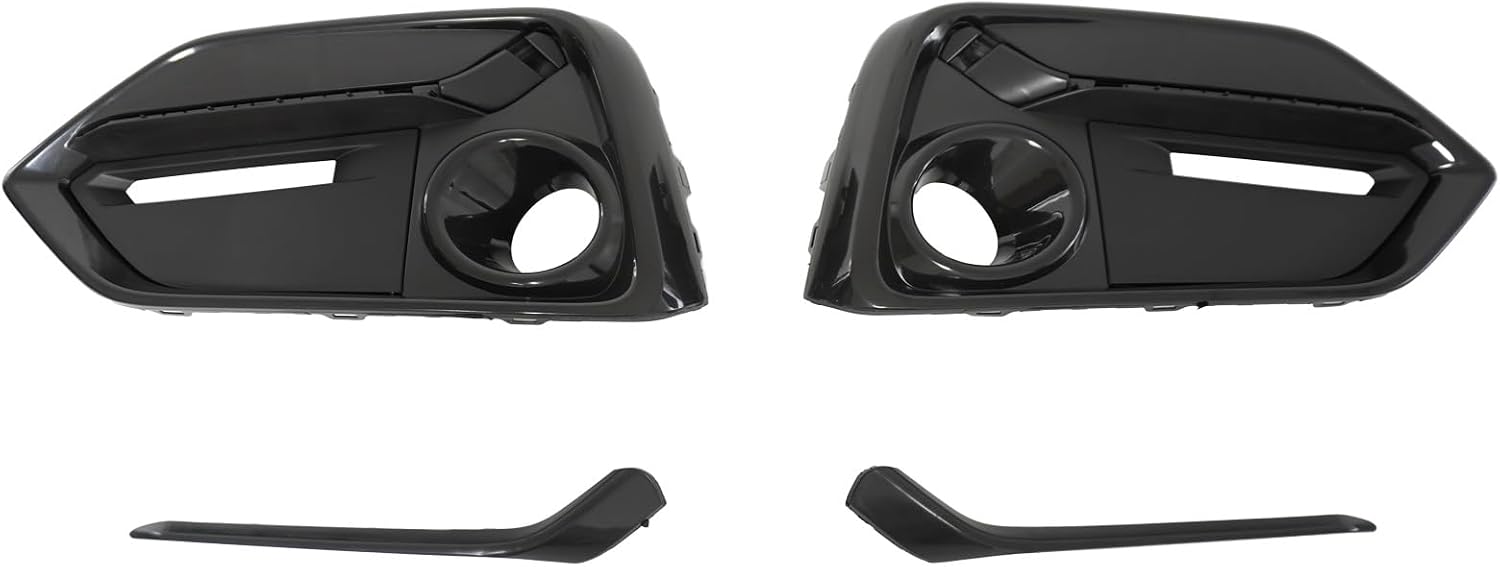 Front Fog Light Covers for Honda Civic Hatchback FK4 FK7 2017-2021 Front Rear Bumper Fog Light Garnish Covers Bezel Frame Trim