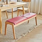 Assemblage facile : le processus de montage est simple, ne nécessitant qu'une seule étape : vissez les quatre pieds. Ce banc d'intérieur en bois peut être installé en environ 10 minutes. Son installation simple vous permet de profiter de vos nouveaux meubles sans effort. Parfait pour embellir votre salon ou votre entrée avec style et commodité.