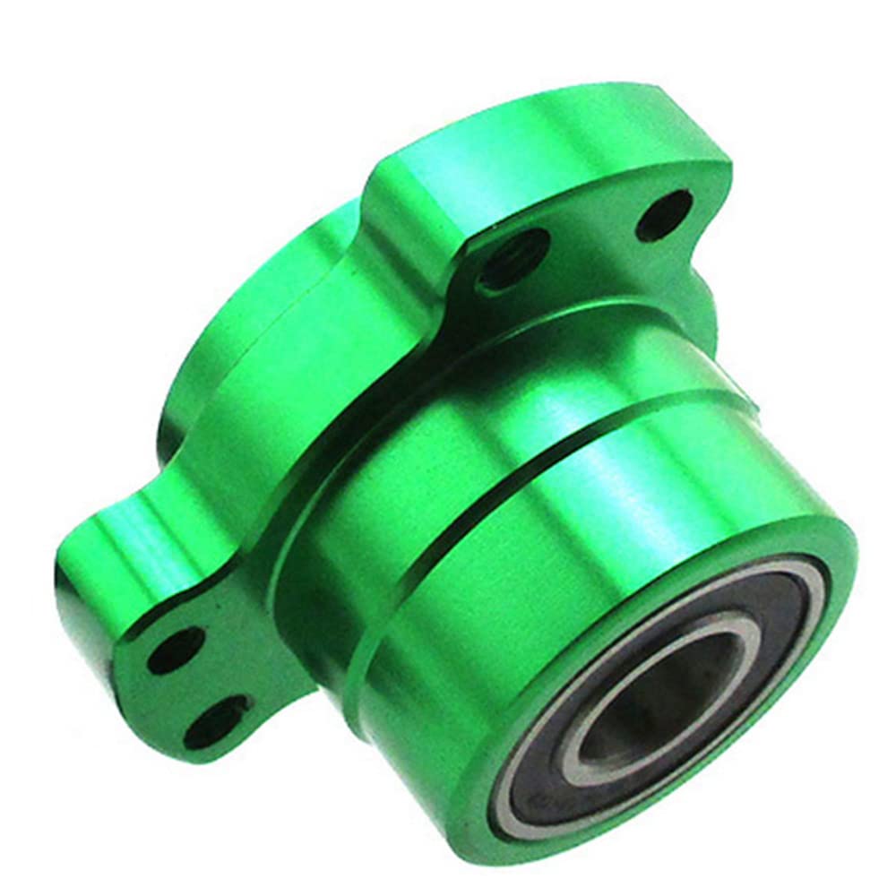 DJ-Motor Green 5/8" Bearing Lightened Billet Front Wheel Hub Come with Dual Sealed for Mini Bike Drift Trike Go Kart