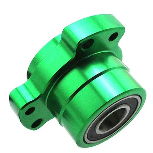 Miniatura 2 de DJ-Motor El buje de rueda delantera con rodamiento aligerado de 58 pulgadas, color verde, viene con doble sellado para mini bicicleta Drift Trike Go