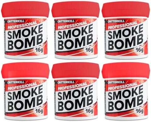 16g Smoke Bomb Fogger For Fleas, Bedbugs, Moths and all insects | Professional Strength (6)