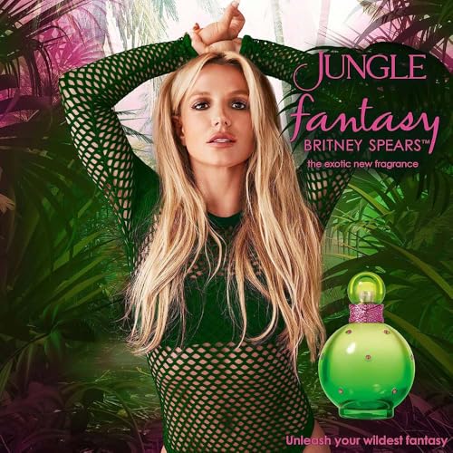 Image of Britney Spears Jungle Fantasy Limited Edition Eau De Toilette Spray for Women, 1.0 Fl Oz