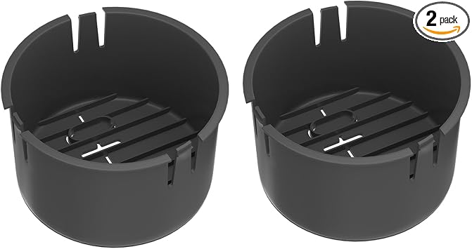 JIOTAR Kayaks Storage Bucket Lifetime Kayak Hatch Bucket Replacement Lifetime Tamarack Angler 100, Pro 103, Weber Angler 110, Temptation 110, Spitfire 950T Fit Hatch Opening 6 7/8" Boats - 2 Pack