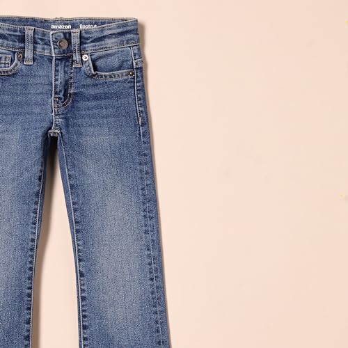 Amazon Essentials Girls' Slim Boot-Cut Stretch Jeans2