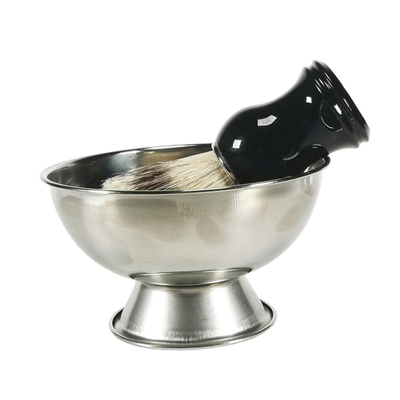 NOLITOY Portable Shaving Mug Footed Large Shaving Bowl Cup for Men Reusable Shaving Bowl