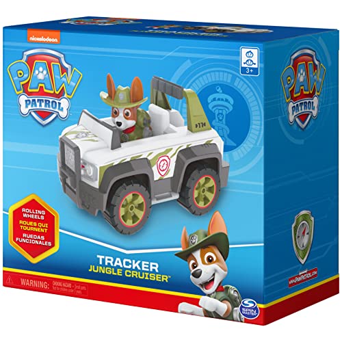 Paw Patrol, Tracker’s Jungle Cruiser Vehicle With Collectible Figure, For Kids Aged 3 And Up #TOP4