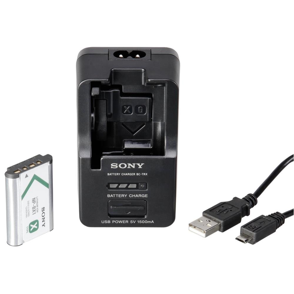 Sony ACCTRBX Accessories Kit with NP-BX1 batteries and BC TRX