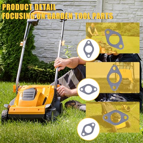 Auspuff-Schalldämpfer-Dichtung für Honda GX270 GX390 GX340 GX240 188F 190F 5,5–6,5 KW Kleinmotor-Benzin-Generator-Teile, 2 Stück