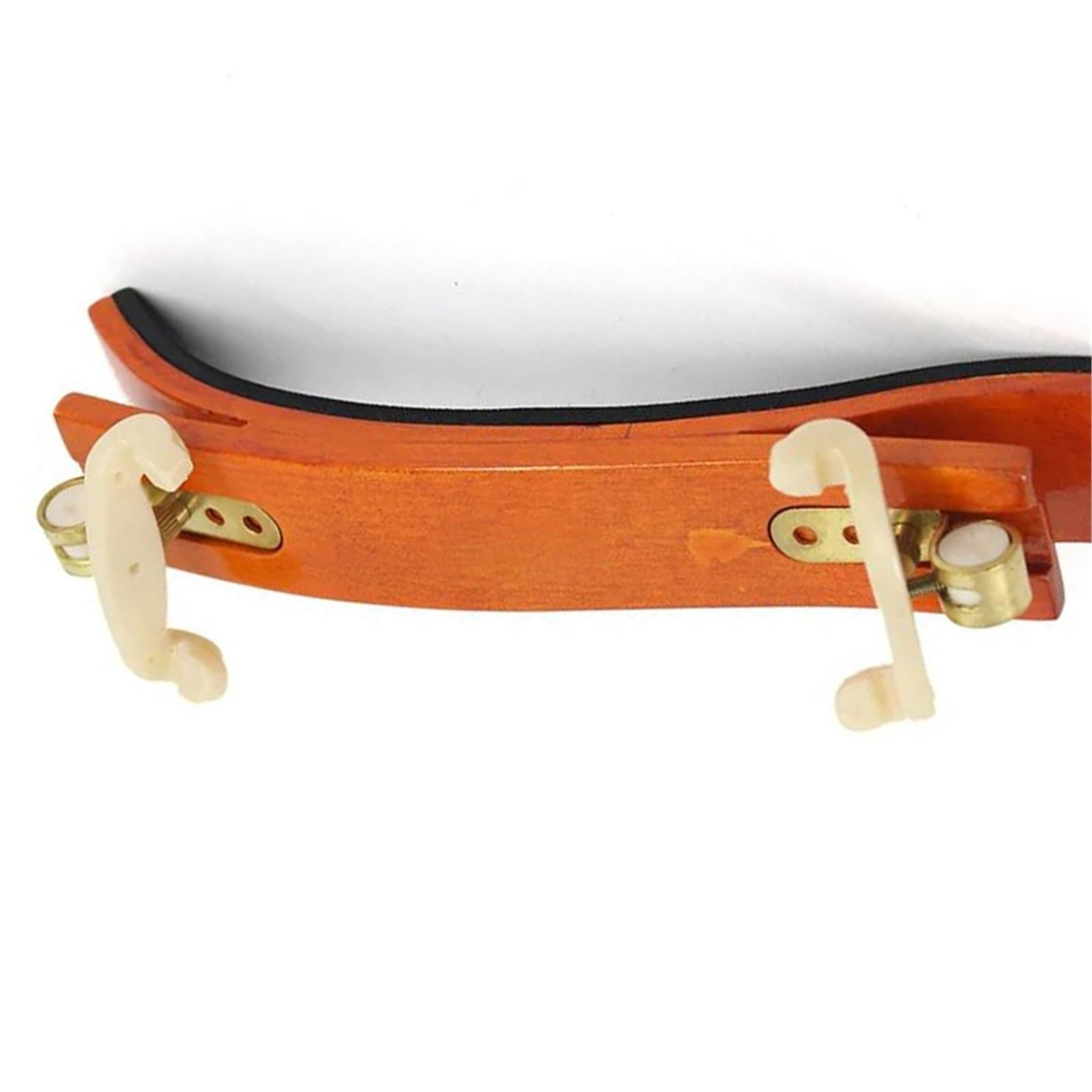 Reposapiés universal para violín Almohadilla para hombro para violín estilo arce 3/4 piezas ajustable(1/4)