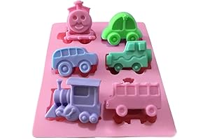 X-Haibei Kids Soap Molds - Choo Choo Train Car Soap Making