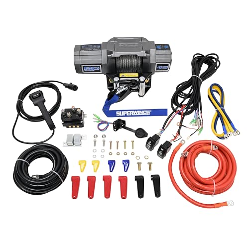 Superwinch SP 45, Capacidad 4500 lb, Kit 12V miniatura 4