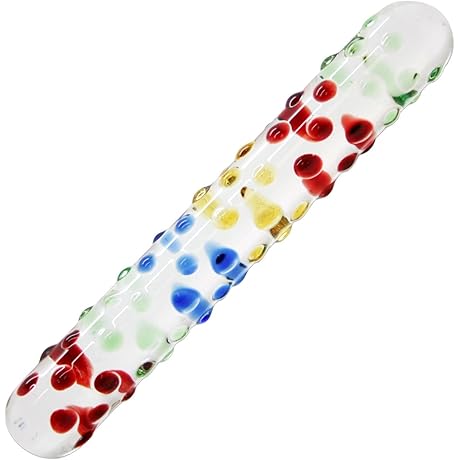 G-Spot Dildo Nubby Glass