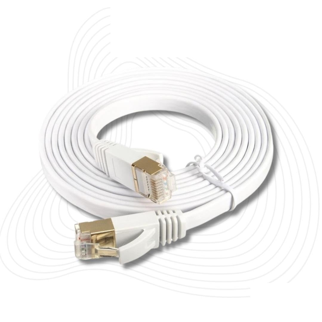 Lunatic Tkz 5344 Cat7 Rj45 Modem Internet Kablosu 20 Metre 10gbps 600mhz UÇLARI FABRİKASYON TAKILI Bilgisayar Modem İnternet Ethernet Kablosu (20 Metre Cat7 10gbps 600mhz)