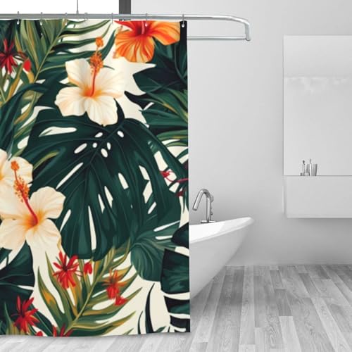Rideau de douche lavable en machine et totalement imperméable - 7
