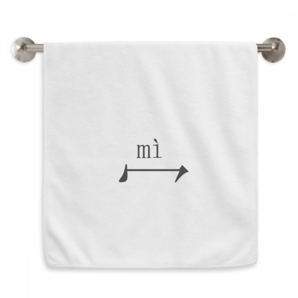 Serviette moelleuse Blanc Chinois Mi Diadème 13x29 pouces