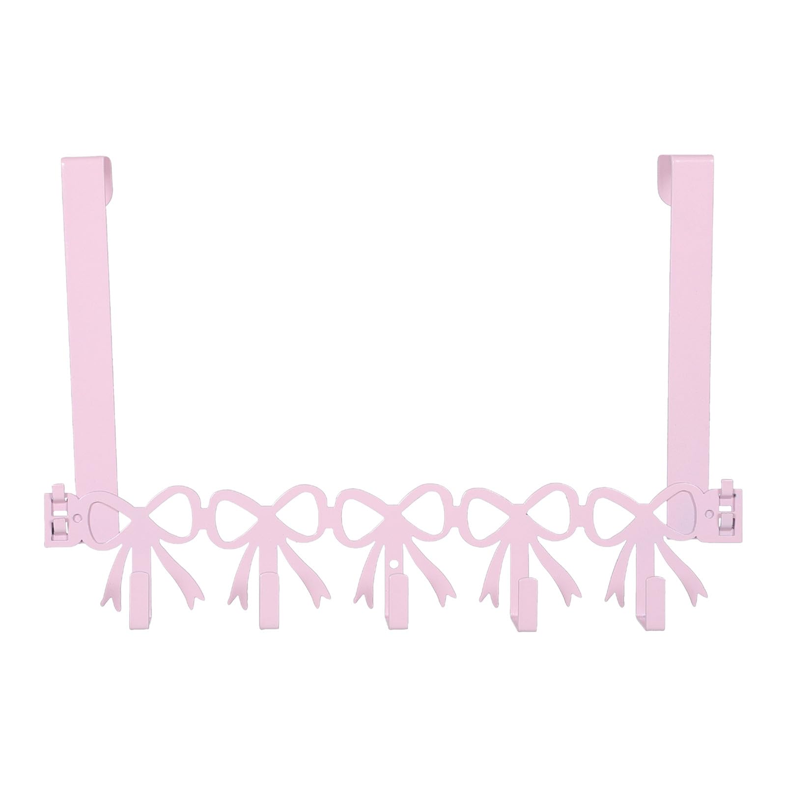 Crochet de porte rose pour chambre de fille et rangement dressing
