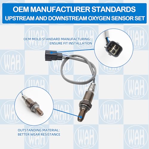 Sensor de Oxígeno Set Compatible con Toyota Tundra Tacoma Sequoia miniatura 4