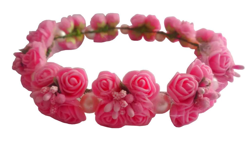 Flower Tiara Crown for Women/Girls (Available in 20 Colors)-image-42