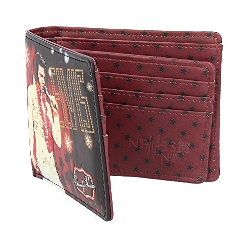Nemesis Now Elvis Wallet 10cm Red, PU2