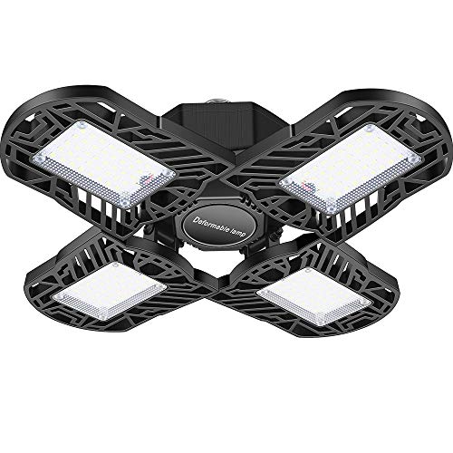 120W LED Garage Lights,Basement Lights, Adjustable Aluminum Workshop Light, 12000 Lumens Shop Lights