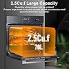 24 Inch Built-in Single Wall Oven, 2.5 Cu.ft Electric Convection Oven with 8 Cooking Modes, Stainless Steel Touch Control Oven for Kitchen #1
