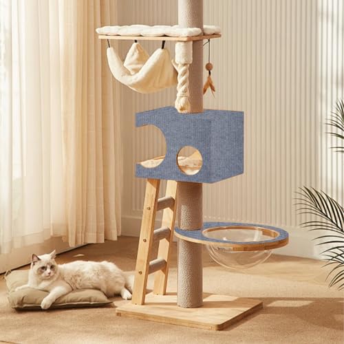 Alfombra adhesiva para rasguños de gato 30x100cm gris miniatura 5