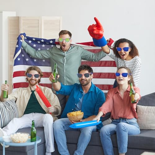 12 Pack American Flag Sunglasses Bulk for Adult Classic Patriot 4th of July Independence Day Supplies2