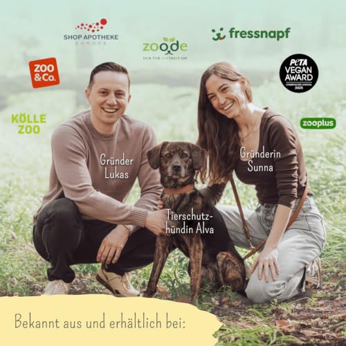 noms+ Enzymodent Enzymatische Hundezahnpasta mit natürlicher Pflege- und Präventionsformel gegen Mundgeruch und Zahnstein beim Hund