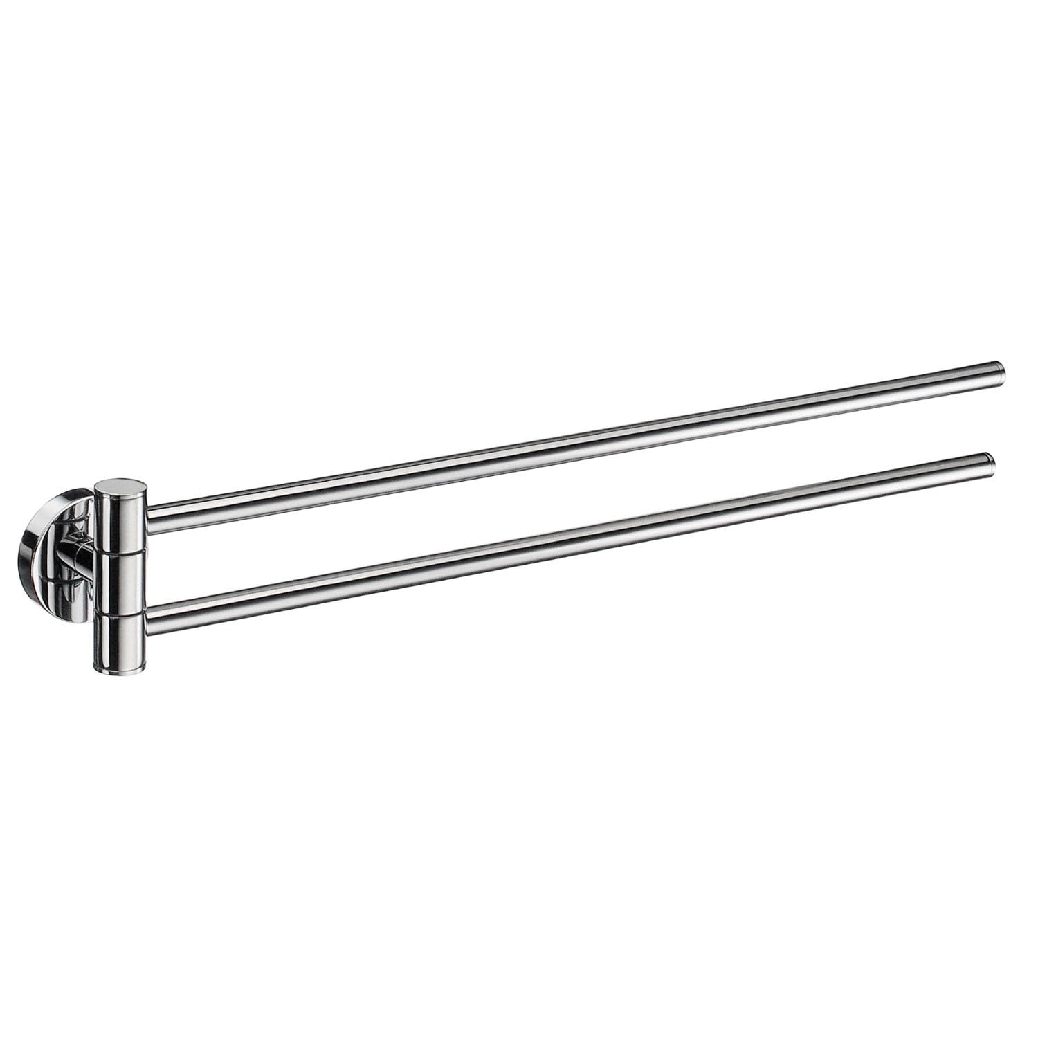 Smedbo SME, Polished Chrome HK326 Towel Rail Swing-Arm, 44 x 4.8 x 4.8 cm