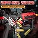 EagleStone Automatic Realistic Toy Gun for Boys, Shell Ejecting Foam Blaster for Kids Ages 8-12,Sniper Rifle,2 Magazines,150 Darts,30 Shells, Electric Machine Guns Toys for Adults Birthday Xmas Gifts