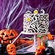 ENLACE Essbare Tortendeko Halloween Fledermaus Deko,48 Stück Halloween Kuchen Deko Essbar 6 Stile,Essbare Hexenhut Cupcake Topper,Schwarze Katze Kürbis Spinnennetz Geist Muffin Dekorationen Essbar