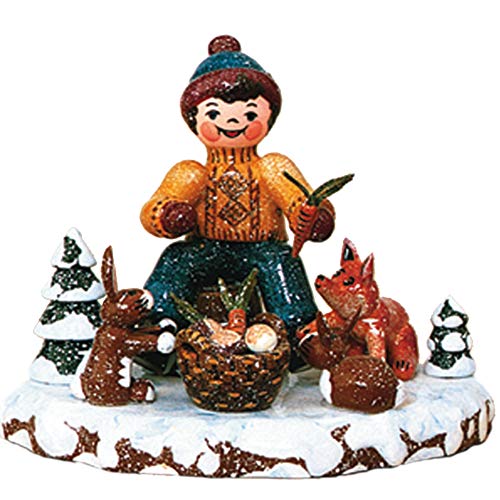 Kleine Figuren & Miniaturen Winterkinder Tiere des Waldes - 7cm -...