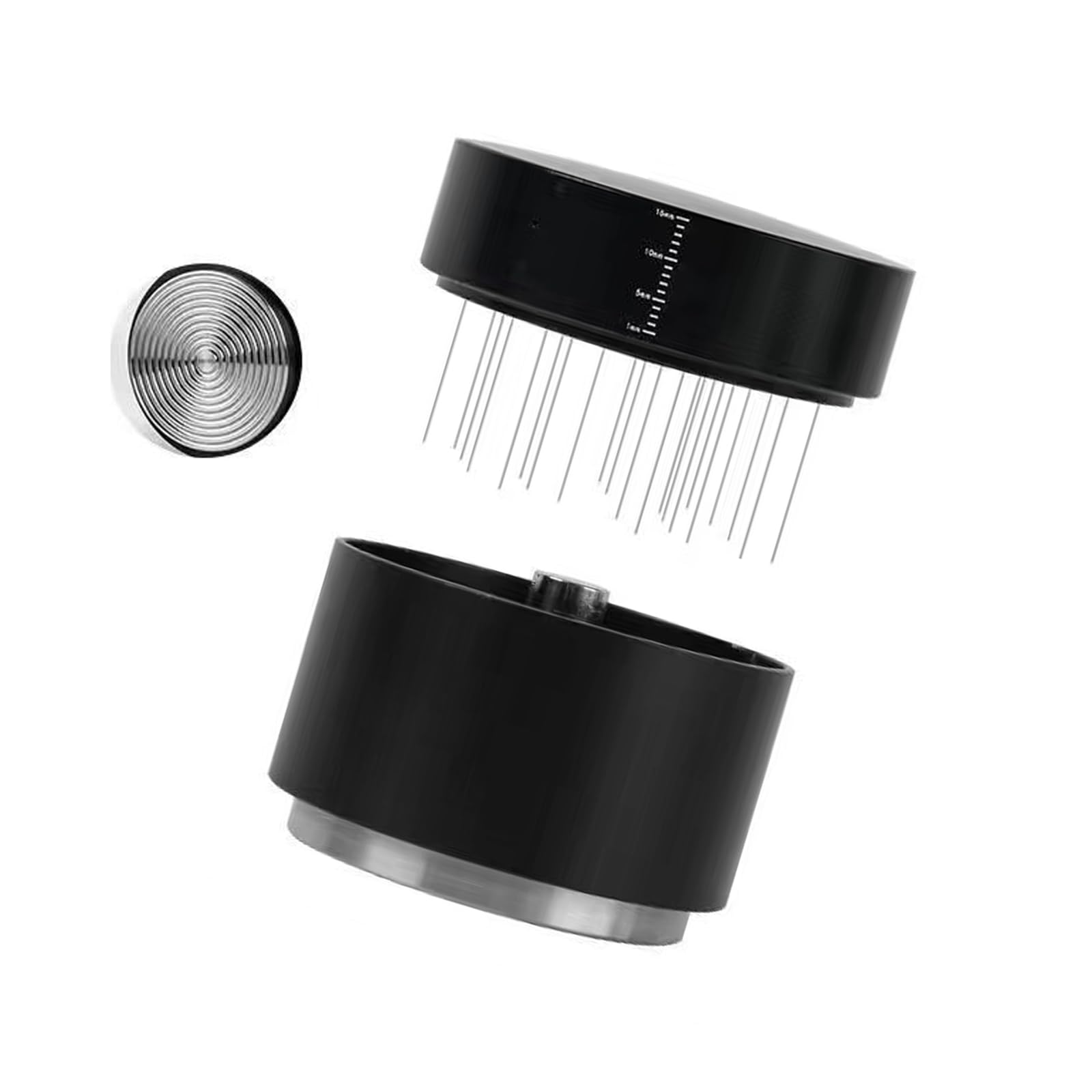 HDOYTXXM Multifunction Coffee Grounds Compressor with Stable Nonrust Steel Construction Distribution Tool Ergonomic Press