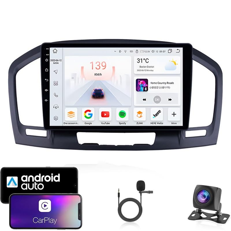 Autoradio Android 14 double din Buick Regal pour remplacer votre ancien autoradio d'origine