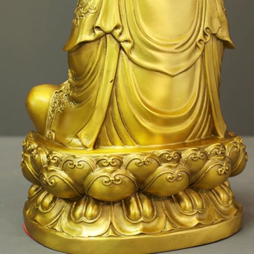 Statue Bouddha Guanyin pour espace méditation et temple
