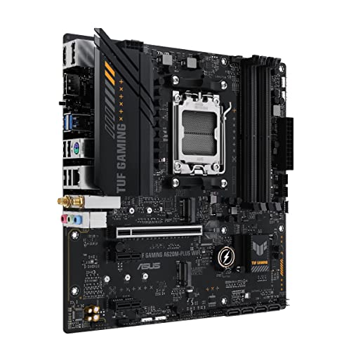 ASUS TUF GAMING A620M-PLUS WIFI Mainboard Sockel AMD A620 (Ryzen 7000, micro-ATX, DDR5 Speicher, PCIe 4.0, Wi-Fi 6, USB 3.2 Gen 2, Aura Sync) – Bild 4