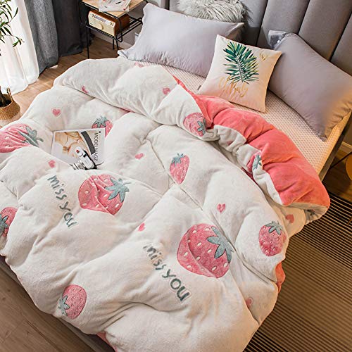 Funda nórdica de franela caliente para disfrutar de un invierno acogedor 5