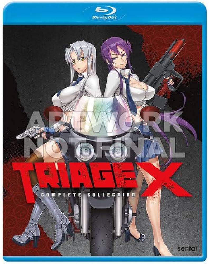 Amazon.co.jp: トリアージX BD 全10話OVA 275分収録 北米版 B