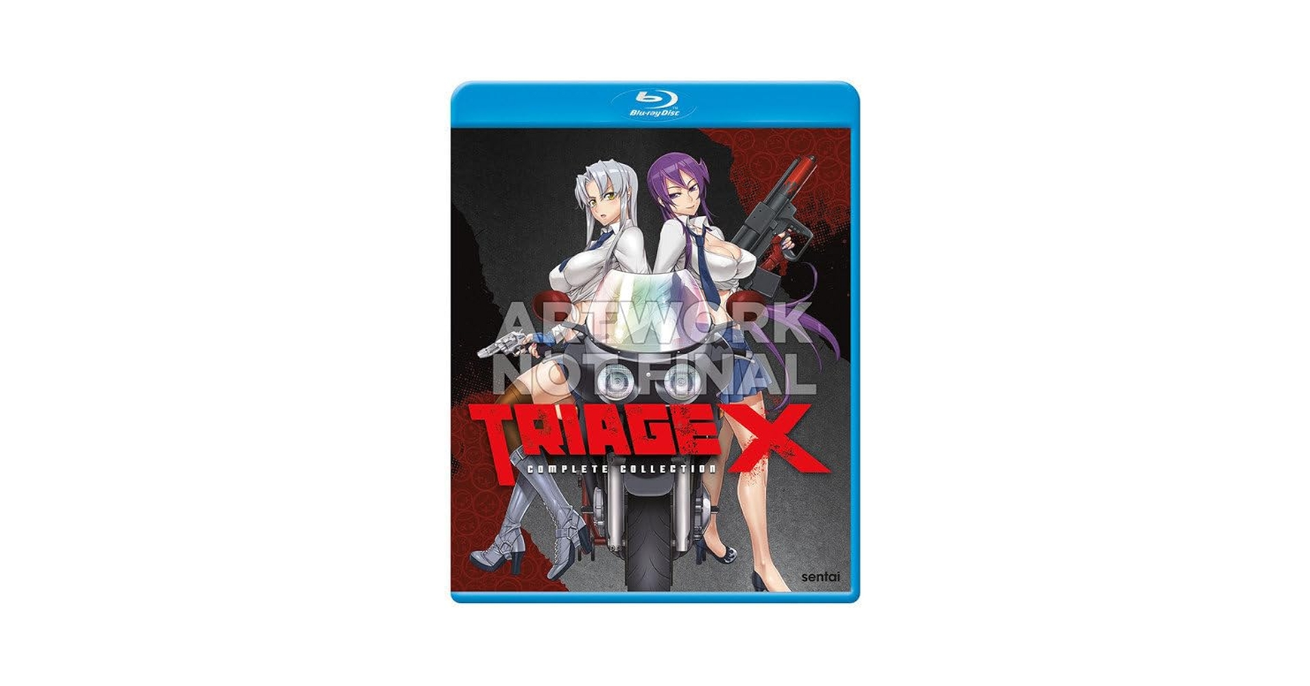 Amazon.co.jp: トリアージX BD 全10話OVA 275分収録 北米版 B