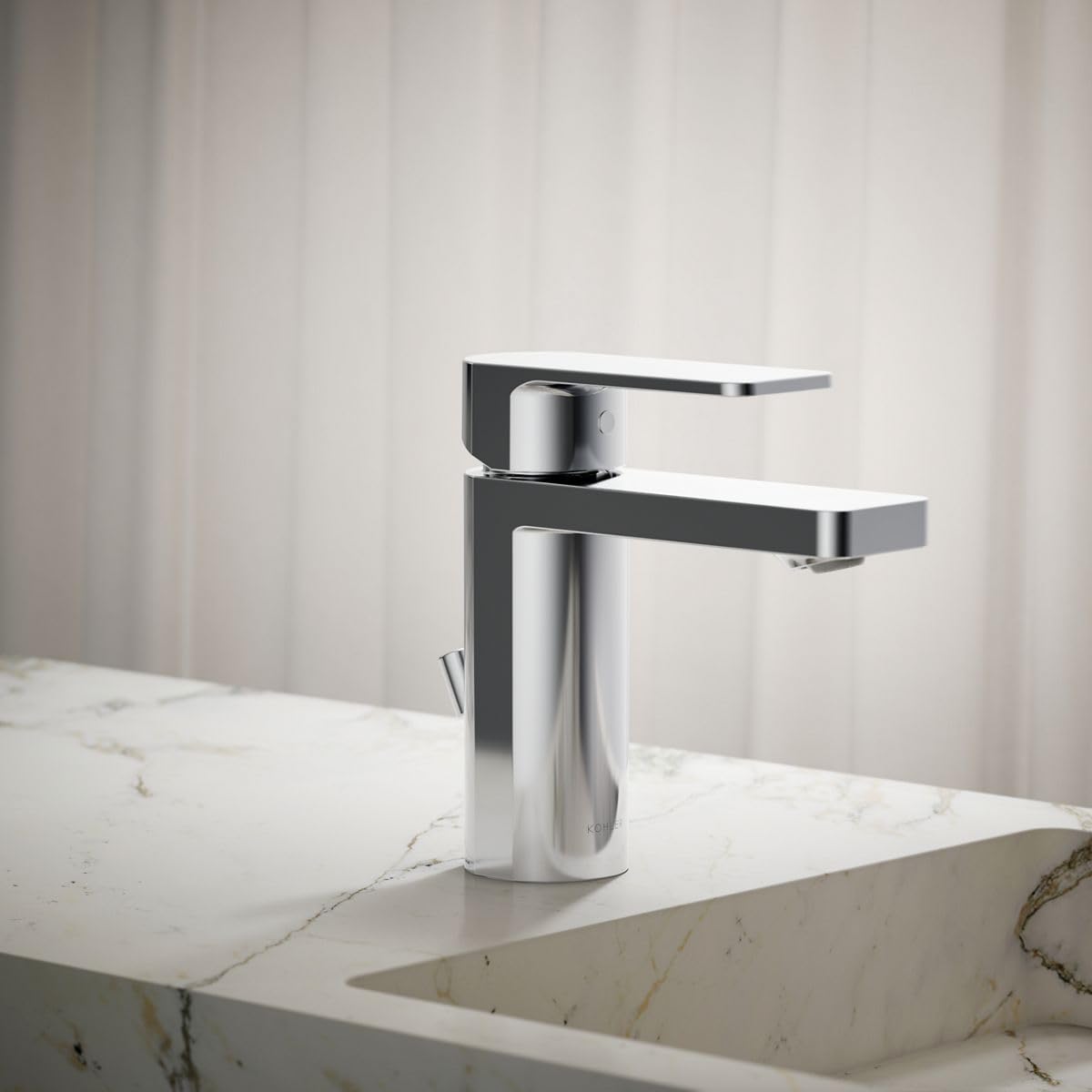 Amazon | Kohler 23472-4N-CP パラレルシングルバスルームシンク蛇口 Amazon | Kohler 23472-4N-CP パラレルシングルバスルームシンク蛇口