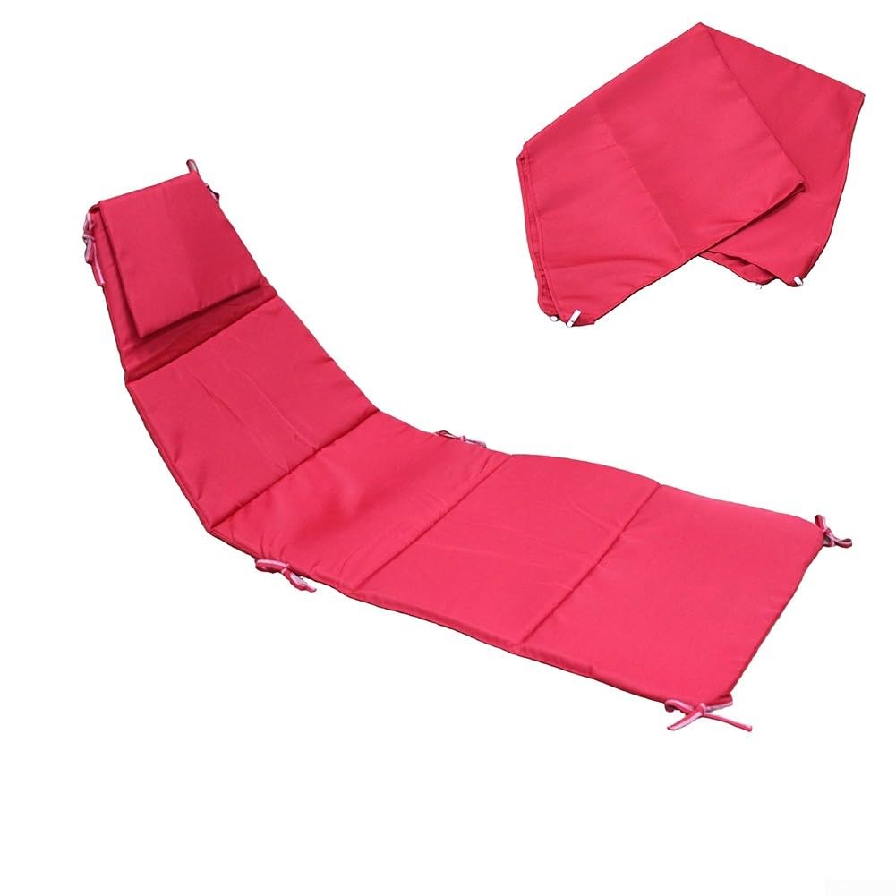 Set di sedie a sdraio e ombrelloni in tessuto beige per chaise longue curve, cuscini impermeabili per patio con coperture angolari, cuscino di ricambio per altalena da esterno (colori)