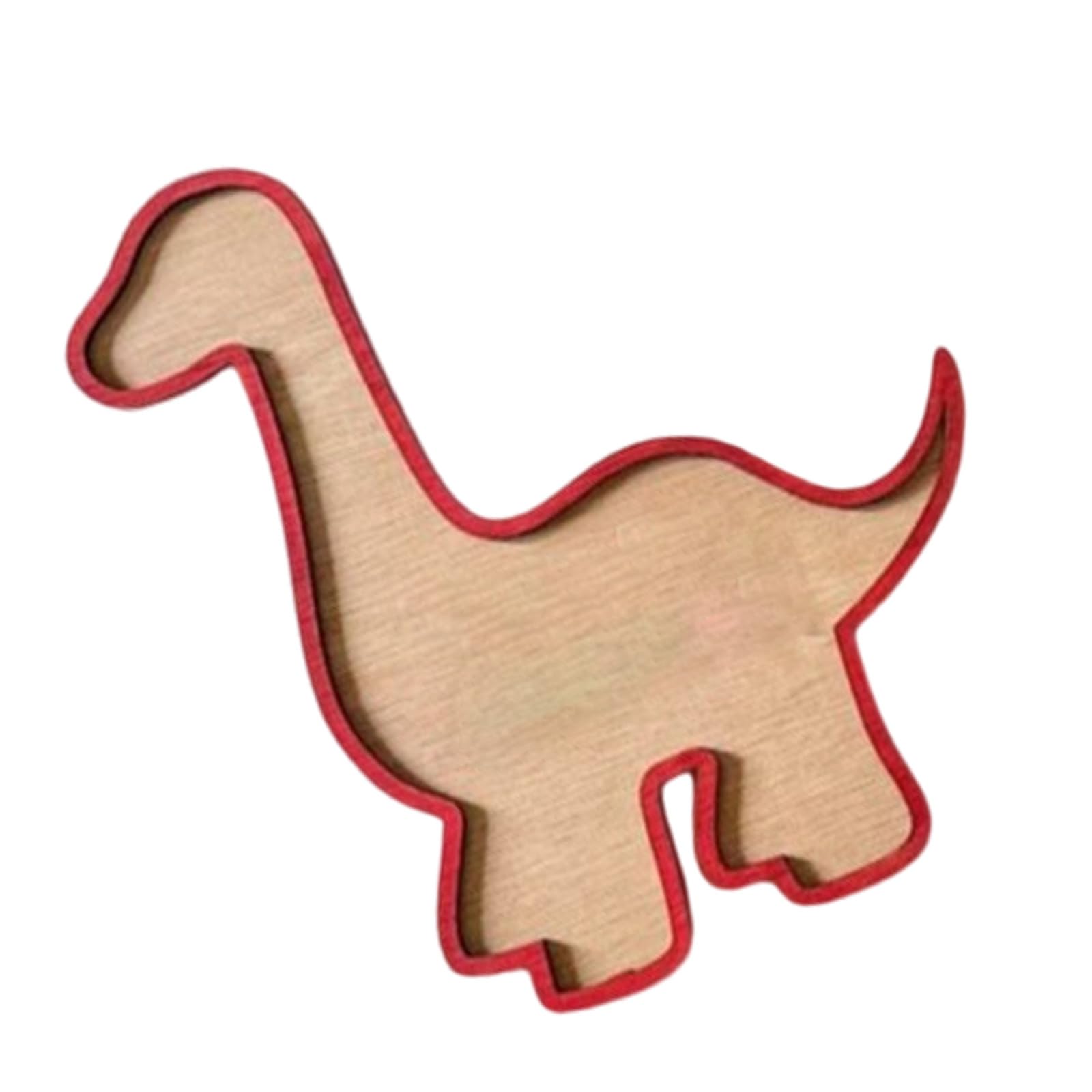 Obotsnoi Kids Room Wooden Dinosaur Ornament Friendly and Safe for Nursery and Playroom Wall Hanging Art Wooden Dinosaur Hanging