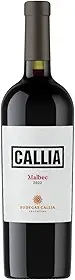 VINHO ARGENTINO CALLIA MALBEC 750ML
