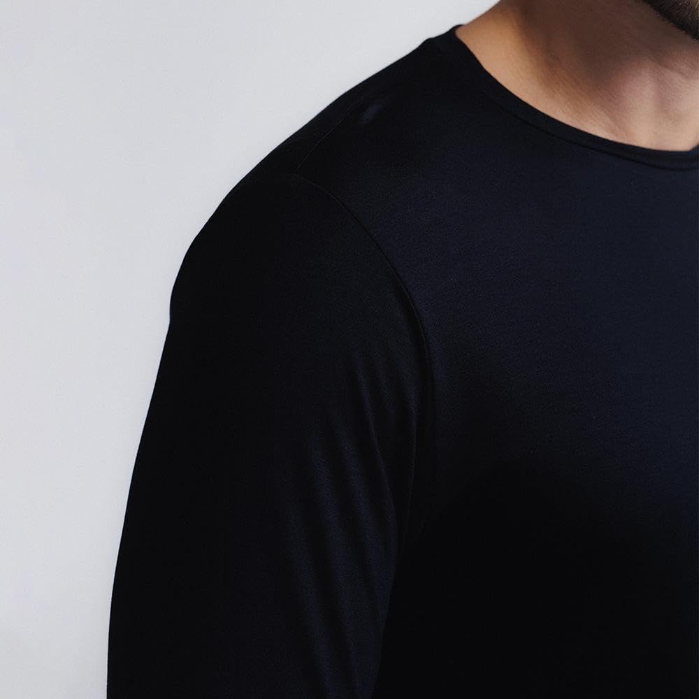 insider - Tech T-Shirt manica lunga da uomo - Vestibilità tradizionale a maniche lunghe - Camicia quotidiana, abbigliamento atletico, asciugatura rapida