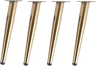 Furniture Legs Hairpin Legs 4 Sets of Metal Sofa Legs Oblique Tapered Stainless Steel Table Legs Living Room TV Cabinet Coffee Table Legs Furniture Legs of Different Height 3 Colors